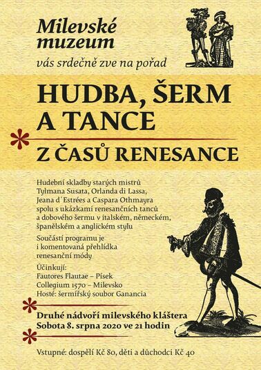 Hudba, šerm a tance z časů renesance