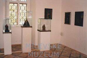 Expozice Milevského muzea v 90. letech 20. století