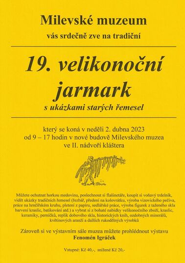 19. velikonoční jarmark