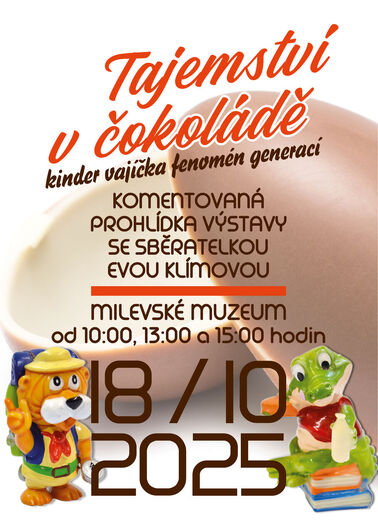 Komentovaná prohlídka výstavy Tajemství v čokoládě