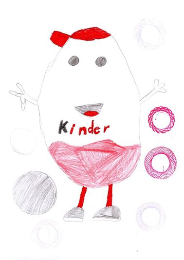 Výkresy dětské soutěže při výstavě Tajemství v čokoládě