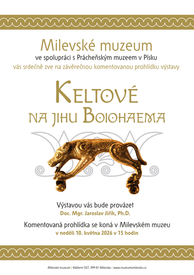 Komentovaná prohlídka výstavy Keltové na jihu Boiohaema